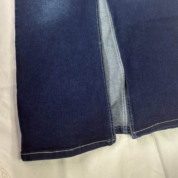 Long Denim Skirt S/M - Picture 3 of 4